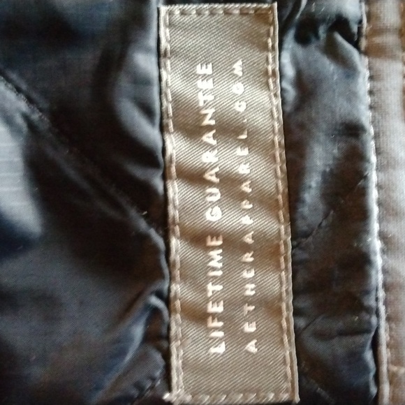 Aether Women's Hooded Anorak Jacket Lifetime Guarantee Size 1 Grey Excellent - Picture 10 of 12